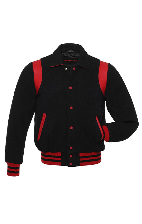 Vintage Black Varsity Jacket