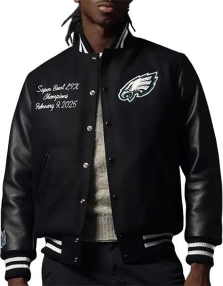 NYC Philadelphia Eagles Bradley Cooper Varsity Jacket - Versatile Jackets