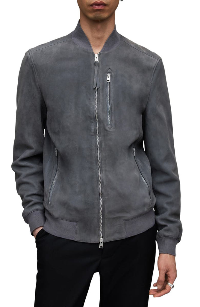 Kemble Suede Bomber Jacket - Versatile Jackets