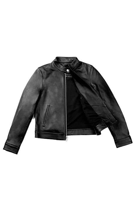 Women’s Classic Black Racer Jacket