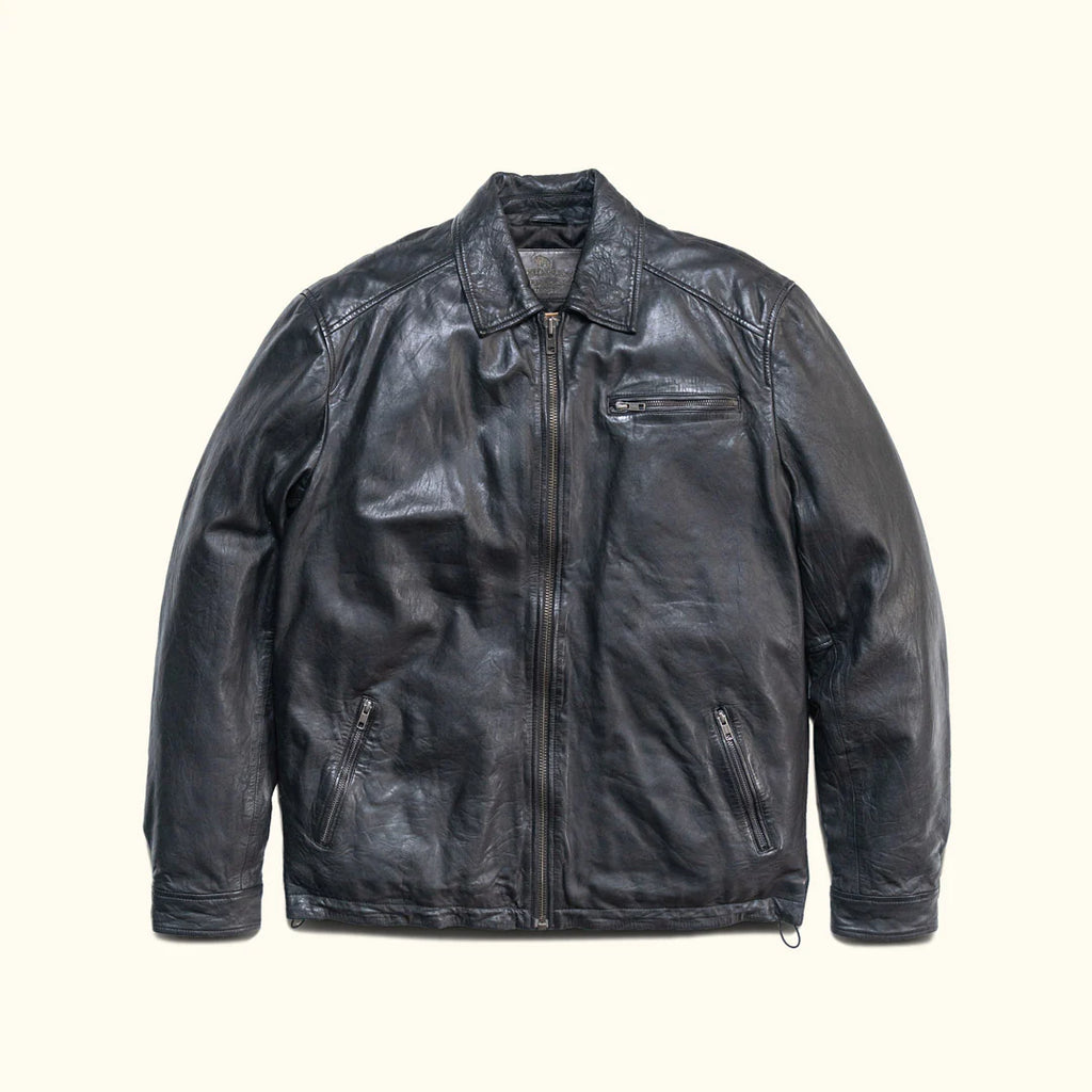 Glenwood Leather Racer Jacket