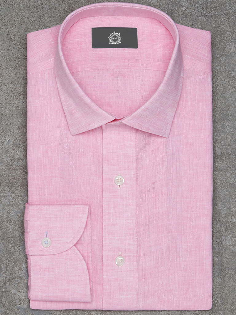 Pink Linen Shirt – Alexander Edition