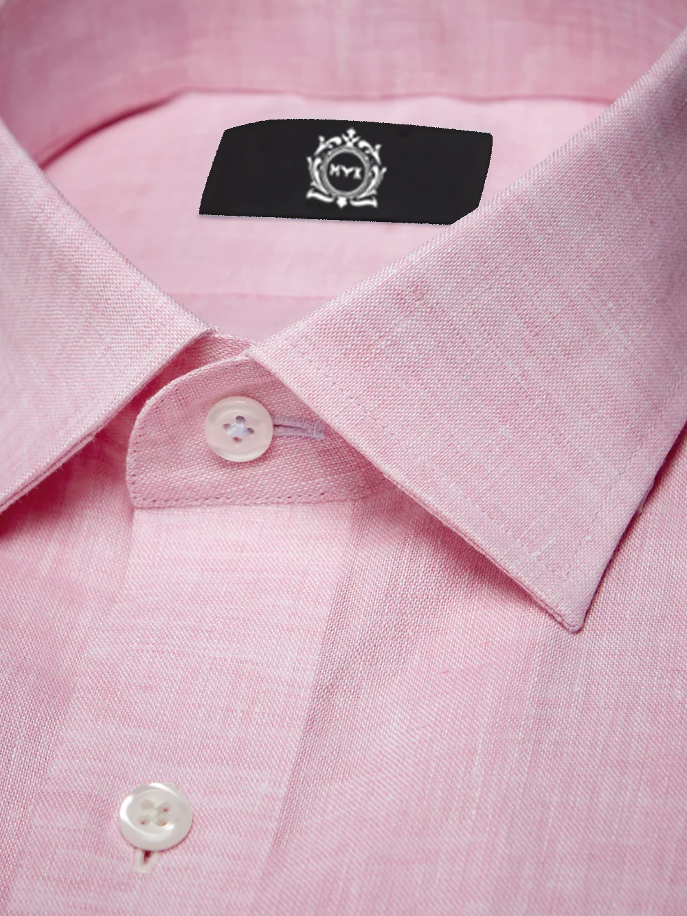 Pink Linen Shirt