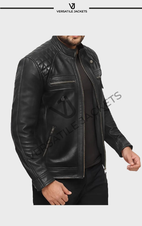 Joseph Dark Brown Faux Leather Jacket