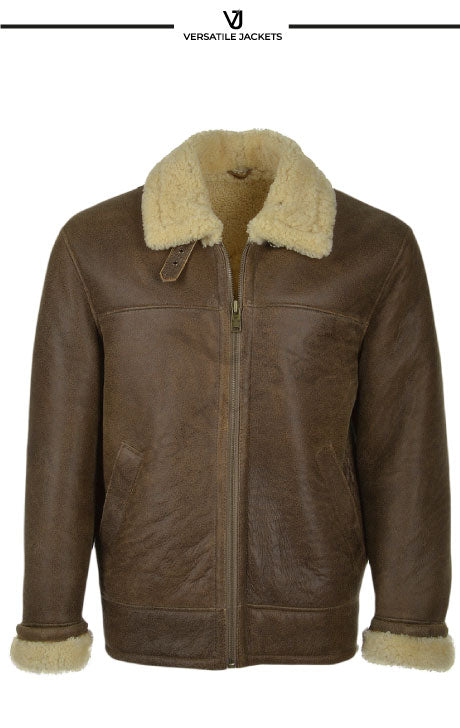 Hunter Sheepskin Flying Jacket