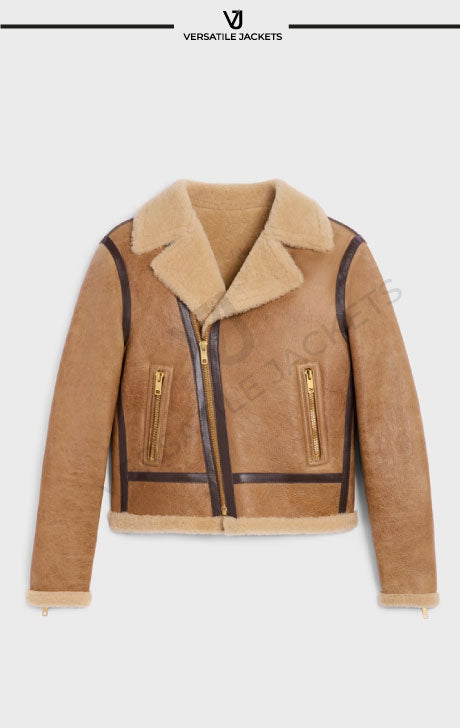 Lambskin Shearling Biker