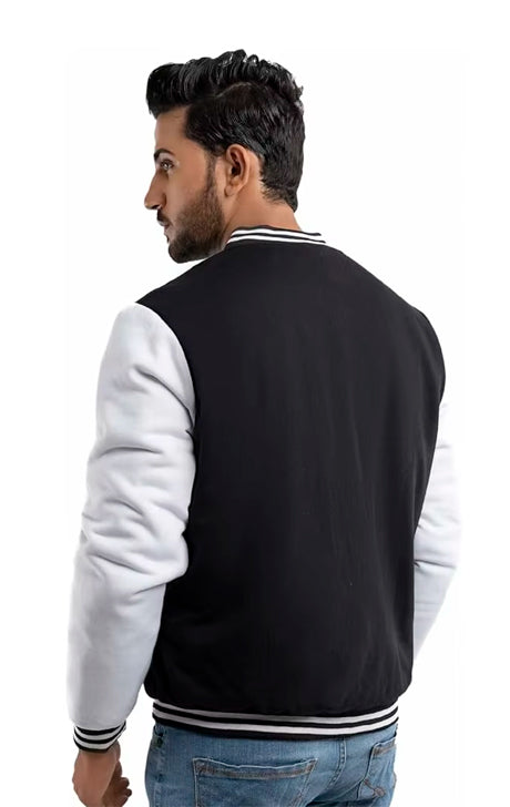 Men's Slim Fit Varsity Baseball Jacket