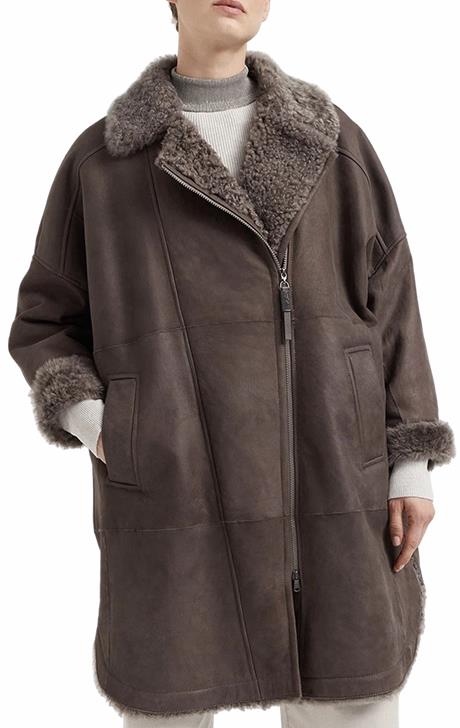Luxurious Shearling Coat