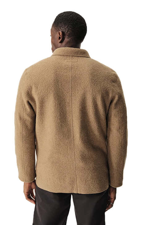 Mens Classic Felted Wool Blazer