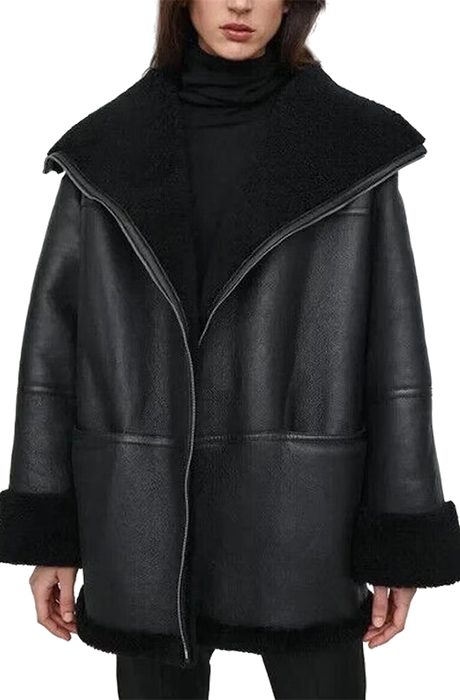 Shearling Aviator Jacket